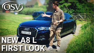 New Audi A8 2022 Review – The Comfort King  OSV Car Reviews [upl. by Morty]