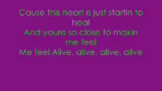 Alive  Natalie Bassingthwaighte lyrics [upl. by Roumell]