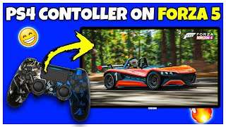 How to play Forza Horizon 5 with PS4 controller DS4Window Fix PS4 Controller Not Working Forza 5 [upl. by Alage991]