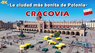 Cracovia Polonia🇵🇱 que visitar en 3 días 🏃 Tour Casco Antiguo 4K [upl. by Freeborn]