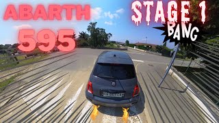 ABARTH STAGE 1 PURE SOUND bombardone 20 [upl. by Nlyak]