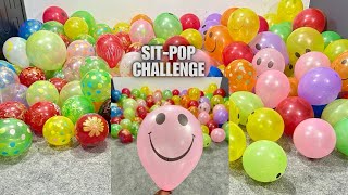 SitPop Balloon Popping Challenge AJ vs JJ [upl. by Anyek]