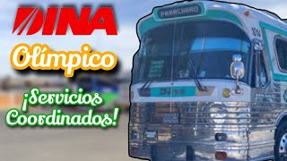 ¡VIAJAMOS al PASADODINA Olímpico bajo los colores de COORDINADOS ✅️ Autobuses Mexicanos [upl. by Fe242]