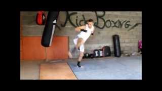 kick boxing entrainement 2 [upl. by Nanahs]