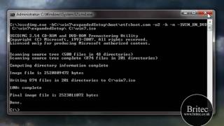 How To Create a Bootable ISO and DVD from downloaded Windows 7 files by Britec [upl. by Mcclimans]