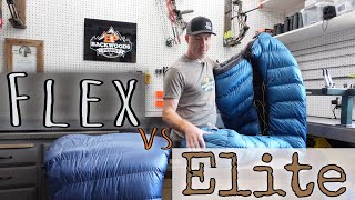 Katabatic Flex vs Elite Quilt  Best Ultralight Quilts [upl. by Lalib]