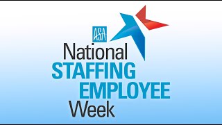 National Staffing Employee Week 2023 [upl. by Ydarb453]