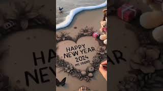 Happy New Year Status  Happy New Year 2024 Status video  1st January Status trending 2024 viral [upl. by Aihsekat]