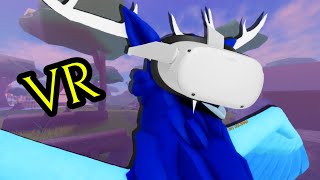 Playing Feather Family in VR [upl. by Dlarrej]