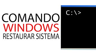 COMANDO WINDOWS 10 para RESTAURAR SISTEMA [upl. by Ilram]