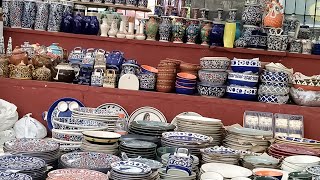 Biggest ceramic crockery in Khurja wholesale and retailproducts with price ceramiccrockery [upl. by Gilberto]