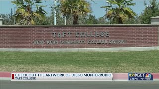 Diego Monterrubio artwork coming to Taft College [upl. by Alarice]