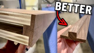 How I build floating shelves  NO PLYWOOD MITER FOLDS [upl. by Eittak]