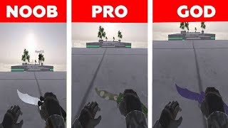 NOOB VS PRO VS GOD in BHOP PRO  Bhop Pro  RyuGamez [upl. by Mulvihill]