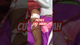 Dialysis process shortvideo hospital hemodialisis cucidarah gagalginjal kidneydisease shorts [upl. by Ing]