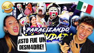 🇪🇸 ESPAÑOLES REACCIONAN a BRINCOS DIERAS amp ESCORPION DORADO al VOLANTE 🇲🇽MORIMOS de RISA [upl. by Sivrat322]