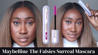 Maybelline The Falsies Surreal Mascara Review  Top 3 Waterproof Mascaras  TamunoAbbey [upl. by Bierman]