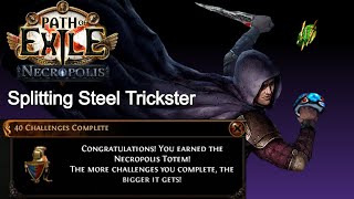 324 Splitting steel Trickster T17 boss fight showcase [upl. by Keg]