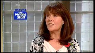 Elisabeth Sladen interview and paper review part 1 301009  TWStuff [upl. by Liamaj]