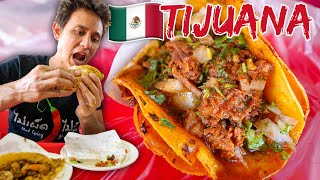 Mexican Street Food in Tijuana 🇲🇽 INSANE TACOS TOUR IN MEXICO 🌮Part 2 [upl. by Colline397]