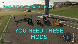 Best fs22 console Mods [upl. by Hnahym]