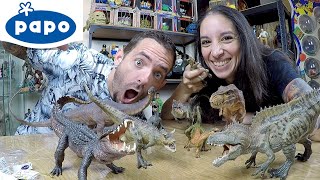 DÉBUTER AVEC LES PLUS BEAUX JOUETS DINOSAURES PAPO  ULTRA RÉALISTES [upl. by Wager]