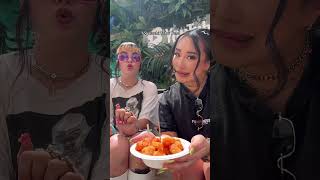 Rating vegan food at Coachella with Benee CoachellaOnYouTube ad [upl. by Melda]