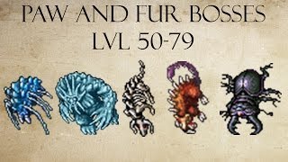 Tibia  Paw and Fur  Shardhead  Fleshcrawler  Ribstride  Esmeralda amp Bloodweb BOSS [upl. by Sherar176]