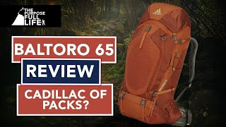 PACK REVIEW GREGORY BALTORO 65 MENS PACK The Cadillac of Packs [upl. by Sucramad]