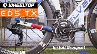 EDS TX install setup a groupset [upl. by Garrick]