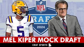 Mel Kiper 2024 NFL Mock Draft NEW Round 1 Projections From ESPN [upl. by Kenzie]