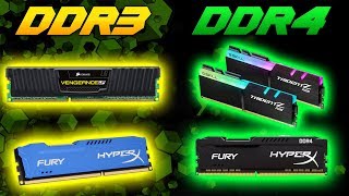 RAM DDR3 VS DDR4 GAMING TEST 2018  FRAME RATE TEST 2007 RAM VS 2014 RAM [upl. by Loma]