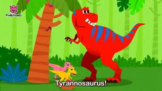 The Best Hunter Tyrannosaurus  Dinosaur Songs  Pinkfong Songs for Children [upl. by Selinda199]