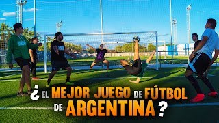 ¿EL MEJOR JUEGO de FÚTBOL en ARGENTINA EL 25 Crazy Crew [upl. by Butch]