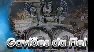 Gaviões da Fiel 1995  o melhor desfile e o melhor samba do carnaval de São Paulo  com letra [upl. by Aivital]