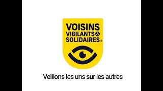 Voisins Vigilants et Solidaires®  Présentation [upl. by Odelet]