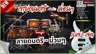 ลายดนตรี ม่วนๆ vแสดงสด  โปรเจคโซน่า ชุดกลองแสดงสด  SN แสดงสด COVER [upl. by Sik393]