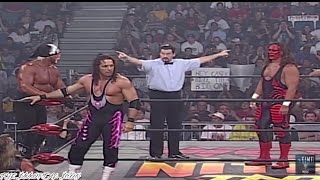 Sting and Lex Luger vs Bret Hart and Hollywood Hulk HoganPart 1 [upl. by Bannister]