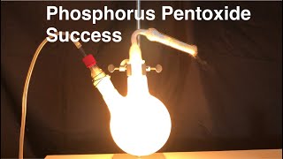 Failure Failure Failure Success Phosphorus Pentoxide preparation unedited full video [upl. by Razec]