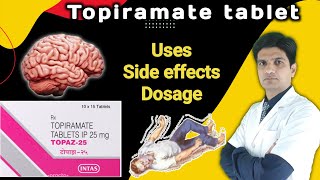 Topiramate 25 mg tablet uses  Topiramate 50 mg tablet  Topaz 25 mg tablet [upl. by Ulrika]