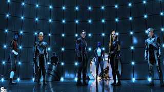 XMen vs Sentinel  Training Ending Scene  XMen  Apocalypse 2016 [upl. by Adrienne363]