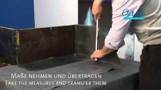 Pond Liner Tutorial Inside Corner [upl. by Car]