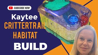 How to assemble and Setup CritterTrail Habitat Cage Assembly for your Hamster [upl. by Ahsilak]