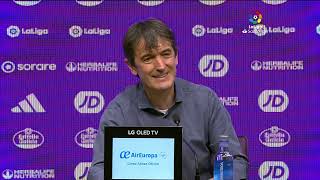 Rueda de prensa Real Valladolid CF vs Real Madrid [upl. by Friedberg714]