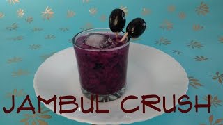 Jambul Crush  Jambolan Jamblang or Jamun Crush by Kalpana Talpade [upl. by Zhang]