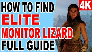 How to Find Elite Monitor Lizard and Monitor Lizard Location  Soulmask [upl. by Sucitivel]