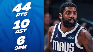 Kyrie Irving Posts 44 PTS 6 THREES amp 11 AST In Close Ending  January 11 2024 [upl. by Femi]