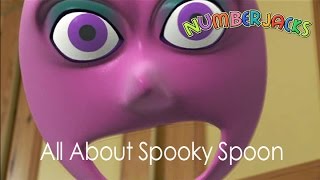 NUMBERJACKS  All About Spooky Spoon [upl. by Namad804]