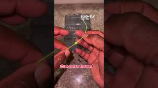 How To Setup A Sliding Bobber Rig shorts fishing thecsickfisherman [upl. by Ahsinelg]