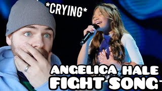 First Time Hearing Angelica Hale quotFight Songquot Reaction [upl. by Ebanreb]